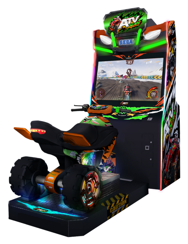 ATV Slam DLX Motion Off-Road Racing Arcade Machine | Upper Level