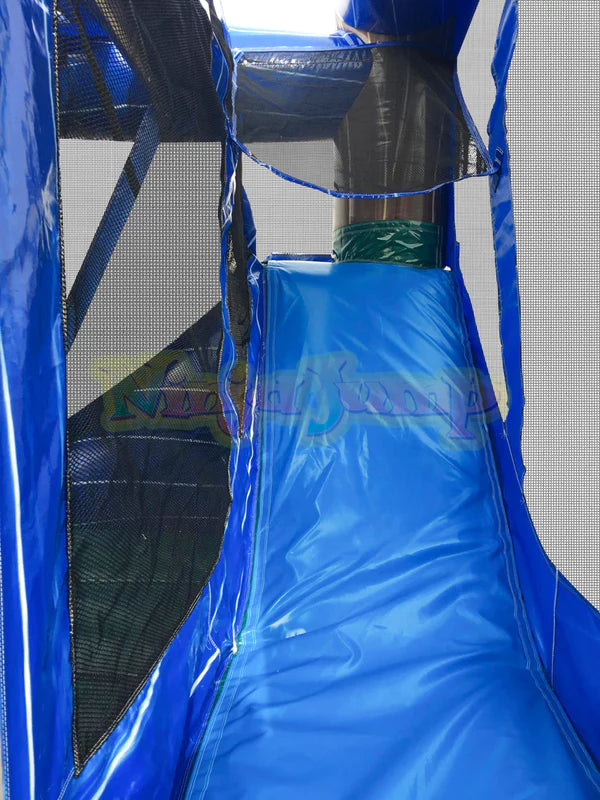 Dino World 14' Bounce House & Slide Combo by Ninja Jump
