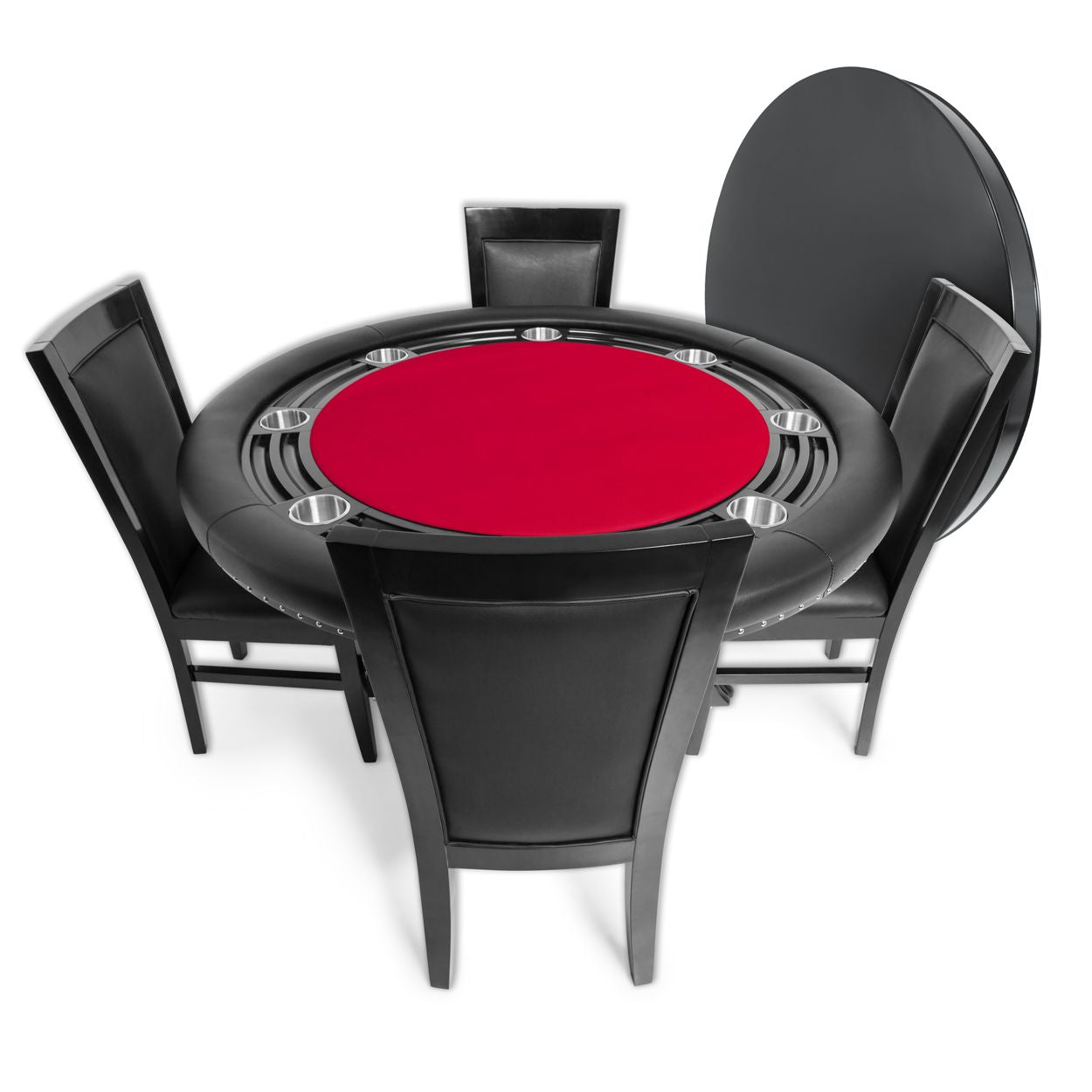 BBO The Nighthawk Round Poker Table - Planet Game Rooms