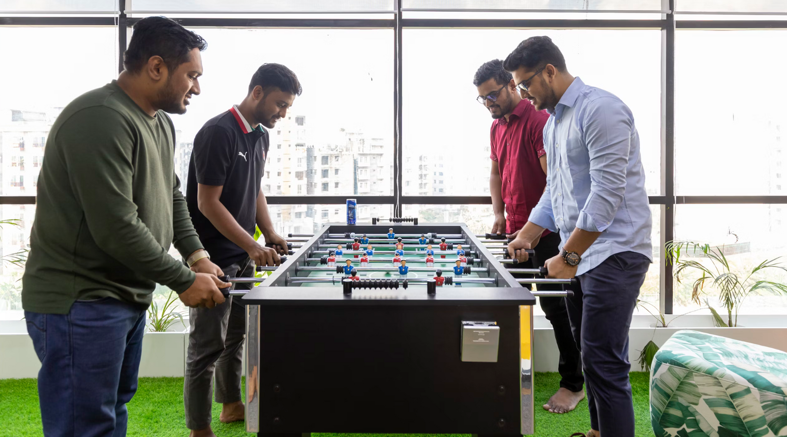 classic René Pierre foosball table style