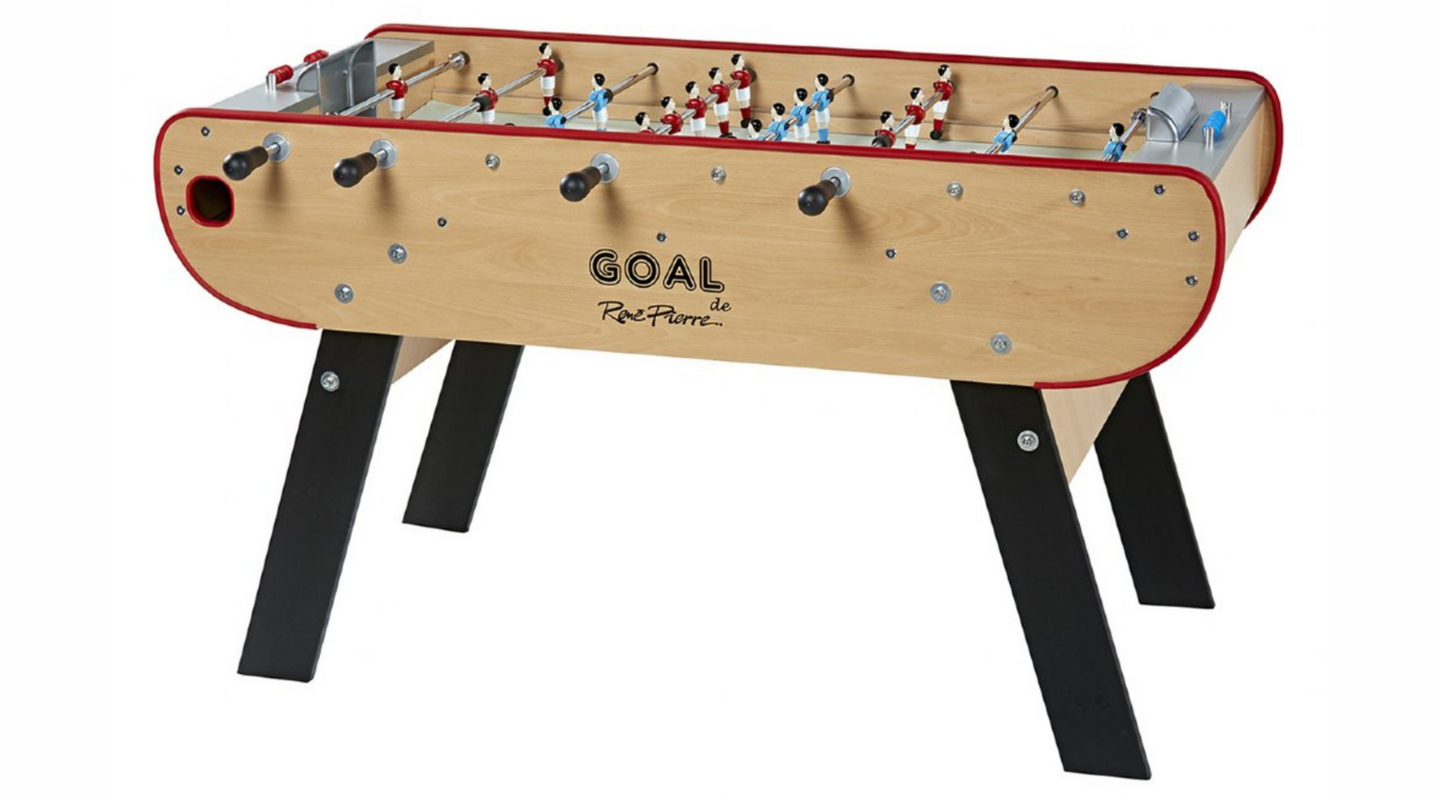 wooden house foosball table