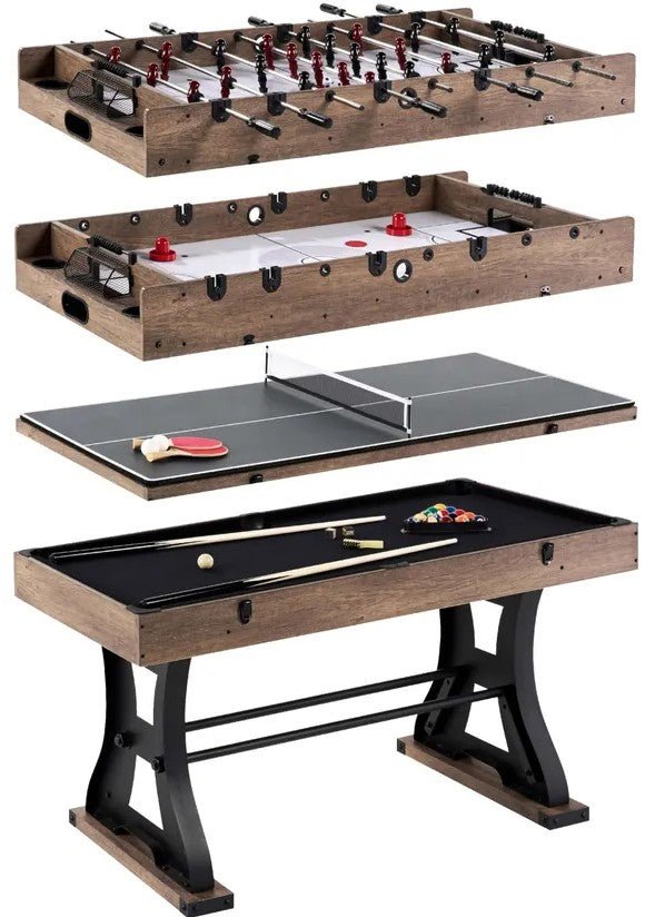 Multi-Gaming Tables for Home, Bars & Game Rooms | Berner Billiards & Fat Cat Multi-Game Tables - Upper Level Game Rooms