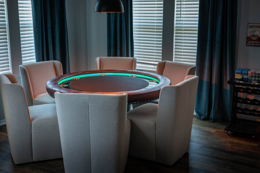 Poker Tables for Home, Game Rooms & Man Caves | BBO & RAM Game Room Poker Tables