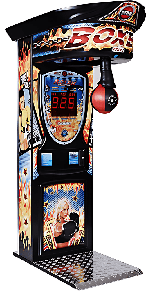 Boxing & Punching Machines – Strength Testers & Kick-Boxer Combos - Upper Level Game Rooms