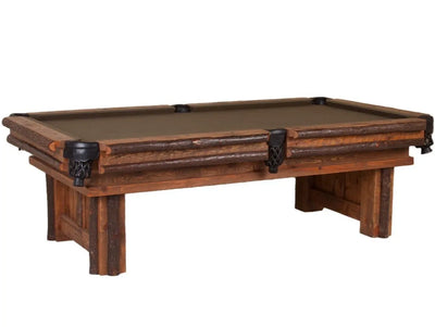 Sawtooth Hickory Pool Table
