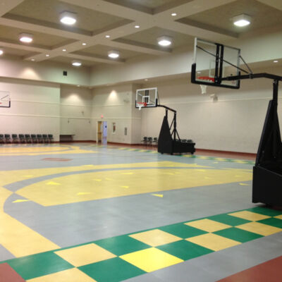 Storm Portable Basketball Hoop - Adjustable Indoor Gym System with Variable Overhang & Pro Backboard Options.