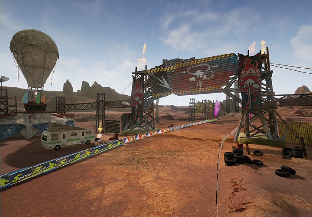 ATV Slam Map - Canyon