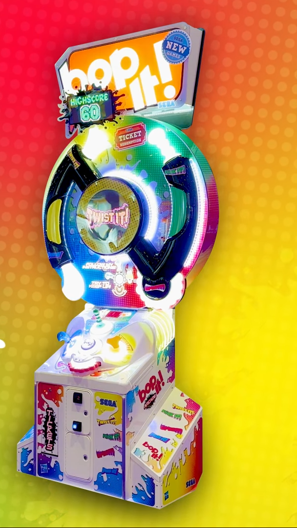 BOP IT! Arcade – Skill-Based Redemption Game by Sega &amp; Hasbro