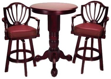 Pedestal Pub Table & Chairs by Berner Billiards