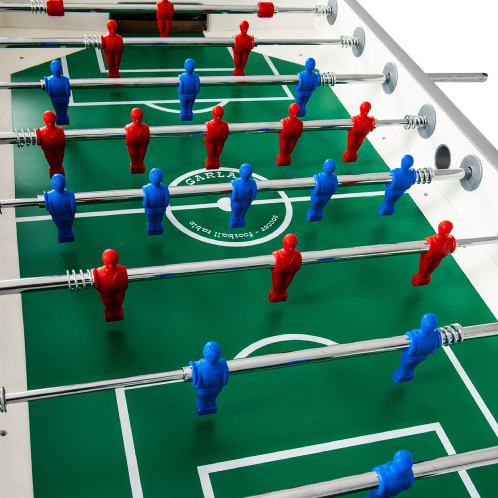 G-500 Weatherproof Foosball Table by Garlando, Blue or White.