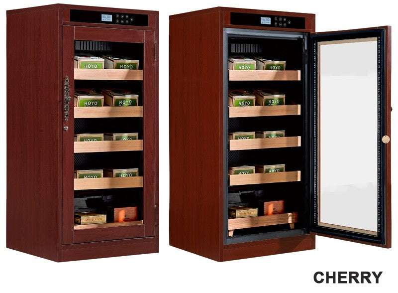 1250 Cigar Count Custom Finish Electric Cigar Humidor – Redford Lite Series.