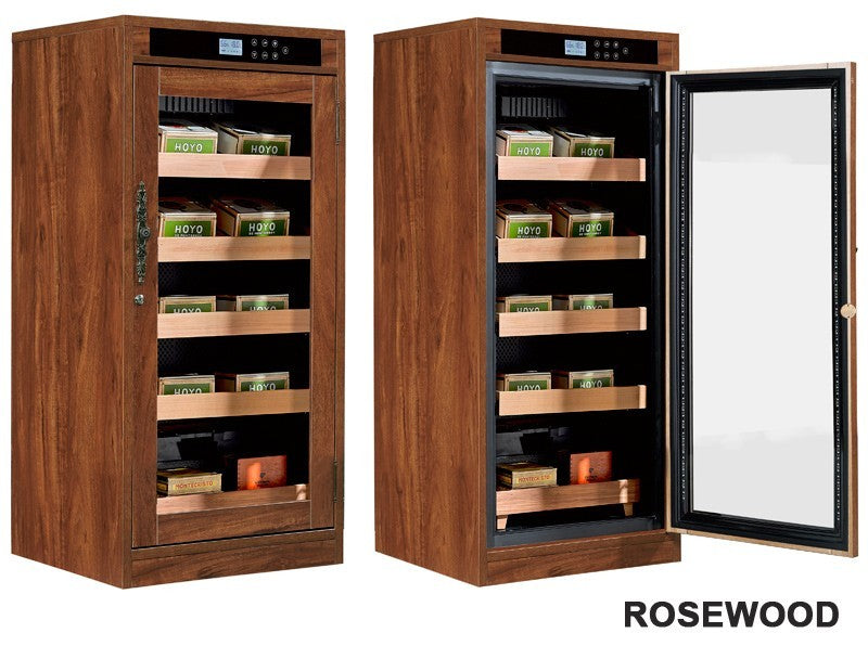 1250 Cigar Count Custom Finish Electric Cigar Humidor – Redford Lite Series.