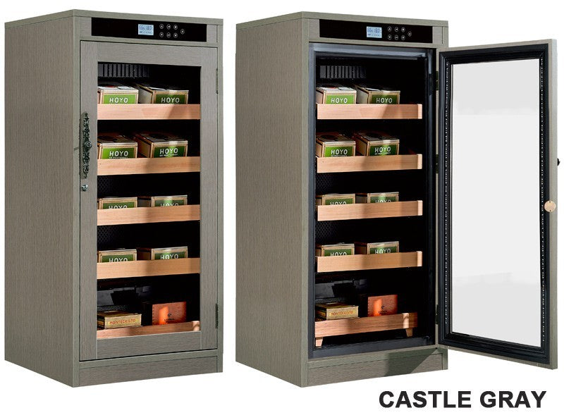 1250 Cigar Count Custom Finish Electric Cigar Humidor – Redford Lite Series.