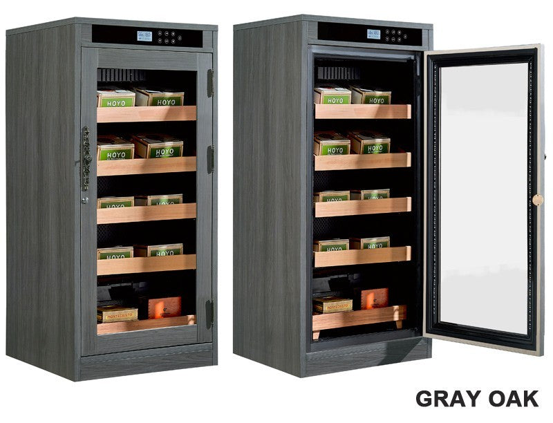 1250 Cigar Count Custom Finish Electric Cigar Humidor – Redford Lite Series.