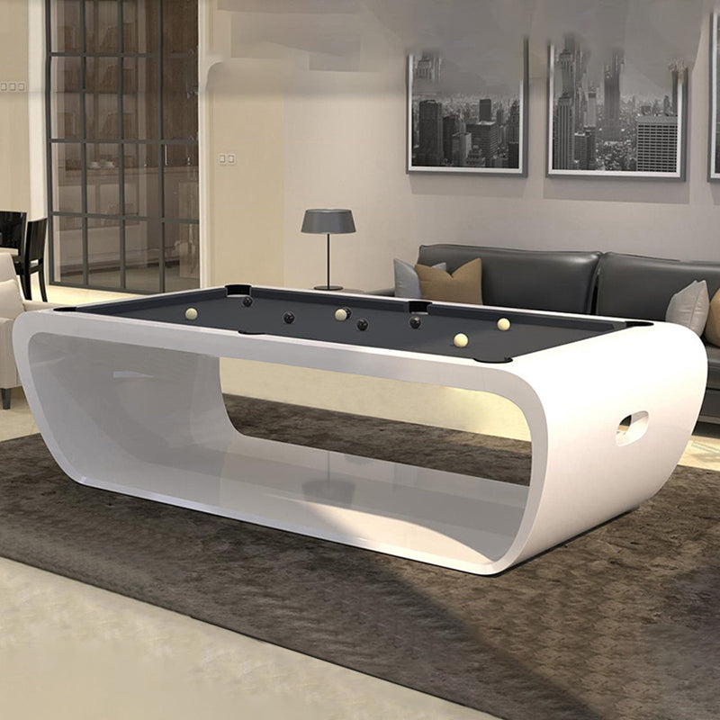 Aldo Luxury Billiards Table – Modern Slate Pool Table | Solid Hardwood Frame | Professional 3-Piece Slate | Leather Drop Pockets | Matte or High-Gloss Finish.