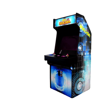 Full-Sized 2-Player Upright Arcade Machine - 3,000 Games & Upgraded Trackball