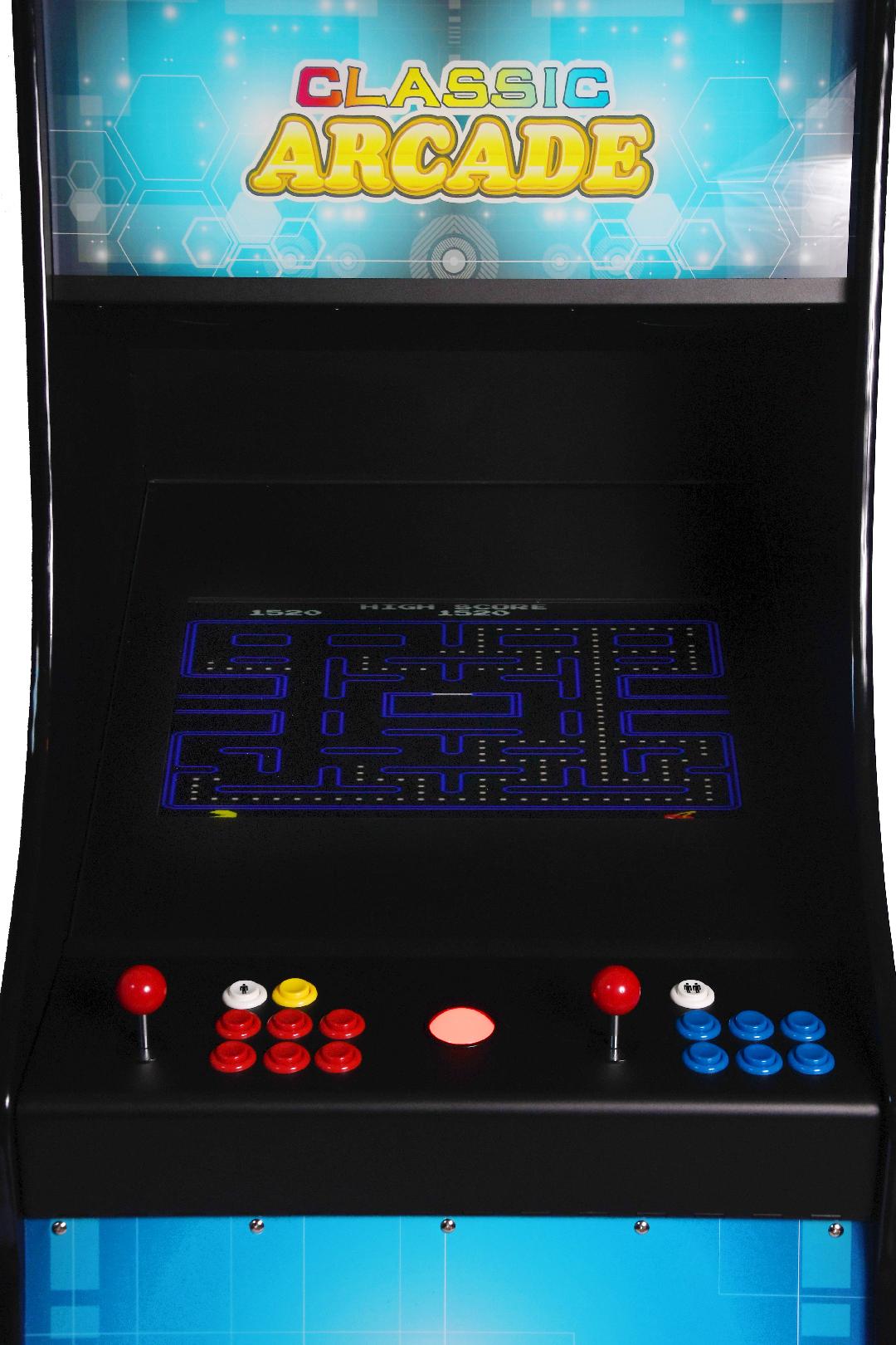 Full - Sized Upright Arcade Machine with Trackball - 3,000 Games & 21.5" LCD by Game Room City - Arcade
