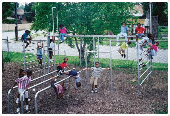 Hercules 18' Climber III Playground Jungle Gym by Sportsplay