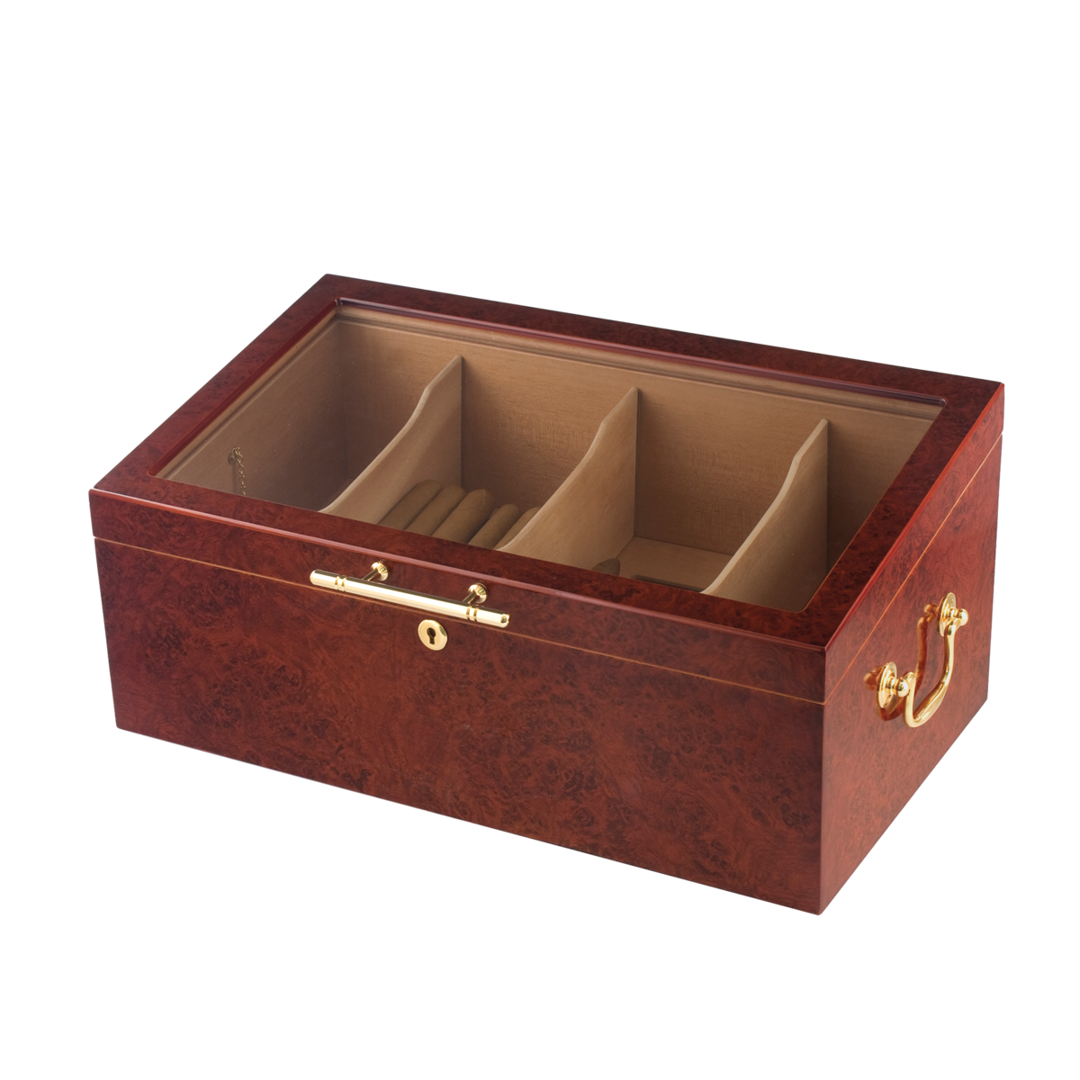 Countertop 4 Bin Display Humidor by Humidor Supreme.