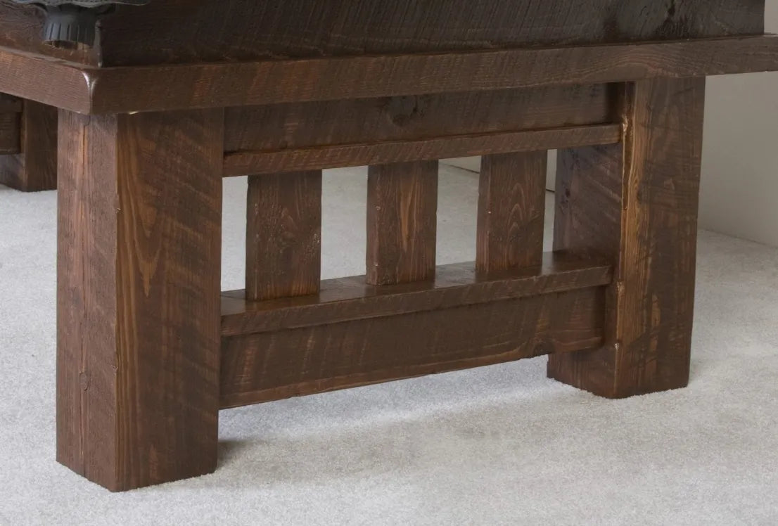 7 ft Billiard Table for Sale – 8 ft Billiard Table – Rustic Barnwood Pool Table for Cabin, Lodge & Home | "The Cheyenne" Viking Log Furniture