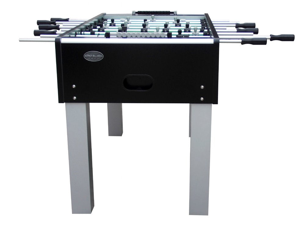 "The Florida" Outdoor Foosball Table w/1 & 3 Man Goalie by Berner Billiards - Black