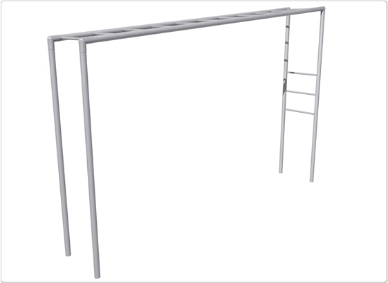 Jr. Horizontal Ladder - Galvanized