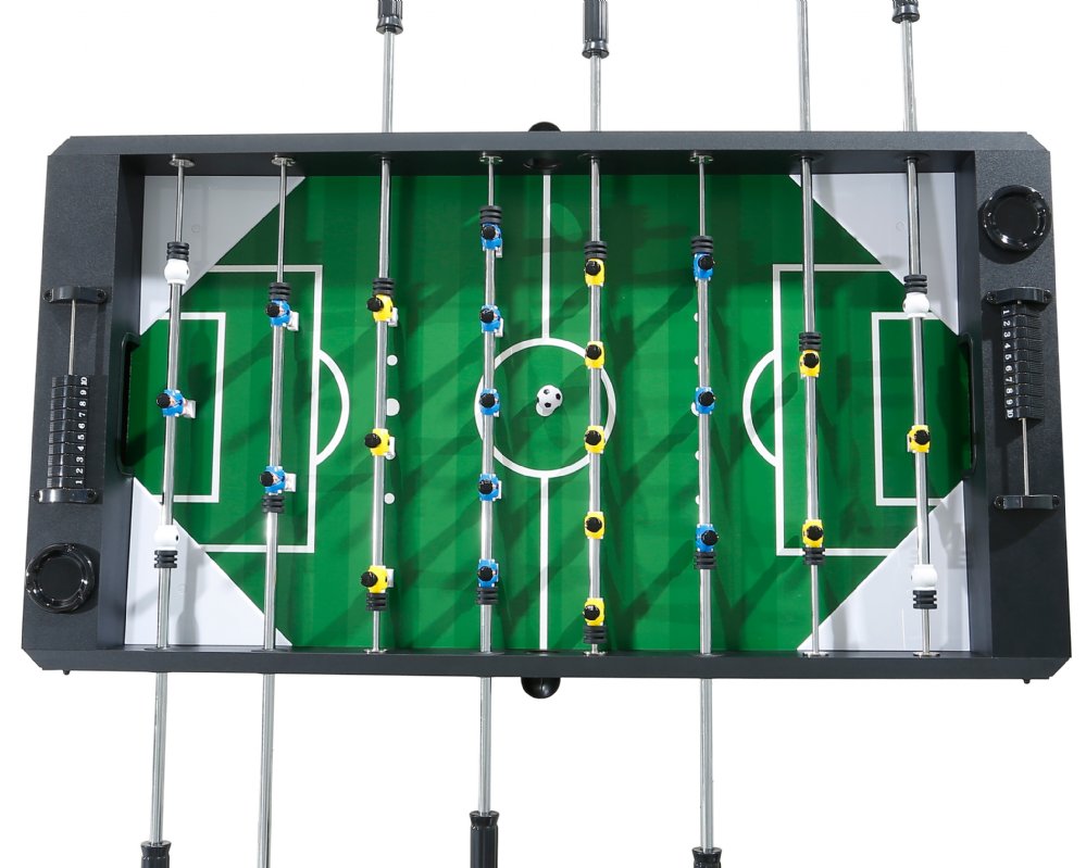 Premium Foosball Table w/1 &amp; 3-Man Goalie by Berner Billiards.