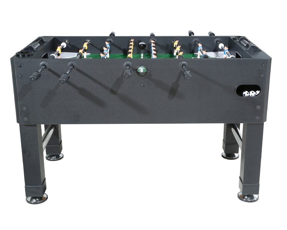 Premium Foosball Table w/1 & 3-Man Goalie by Berner Billiards