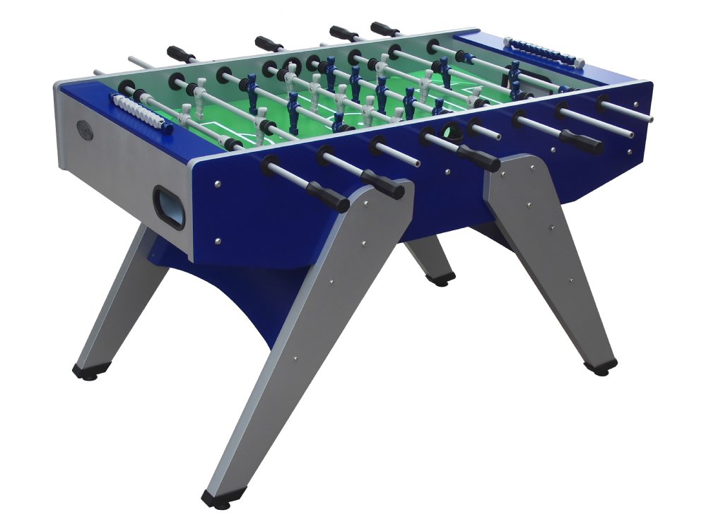 &quot;The Florida&quot; Outdoor Foosball Table w/1 &amp; 3 Man Goalie by Berner Billiards - Blue.