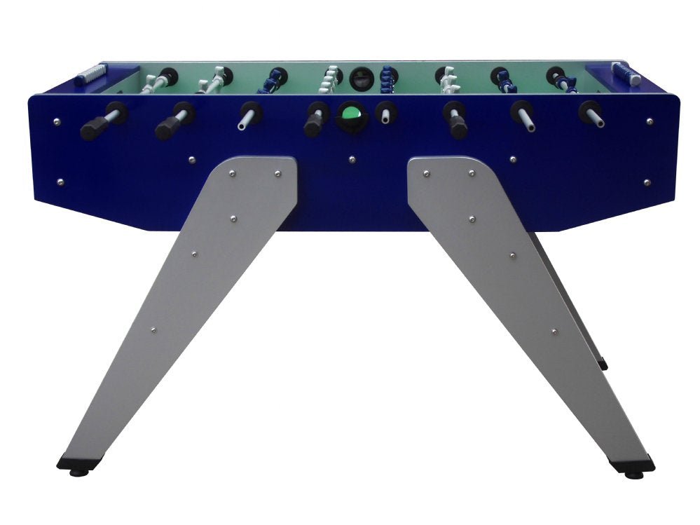 Berner Billiards Florida Outdoor Foosball Table – Blue – 1 & 3 Man Goalie by Berner Billiards - Foosball Tables