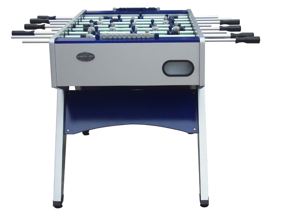 &quot;The Florida&quot; Outdoor Foosball Table w/1 &amp; 3 Man Goalie by Berner Billiards - Blue.