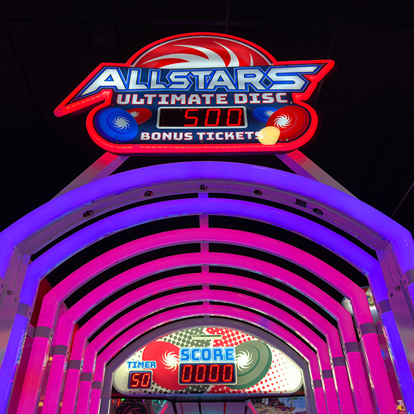 Allstars Ultimate Disc – Skill Based Ticket Redemption Arcade Machine
