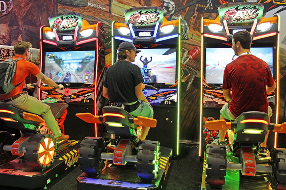 ATV Slam - Players who just finished a race