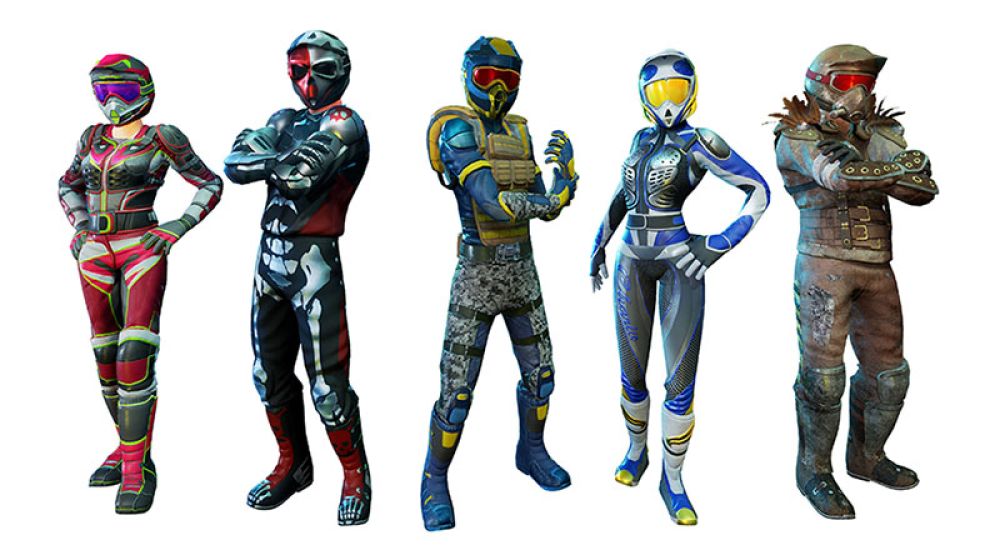 ATV Slam - Character Options