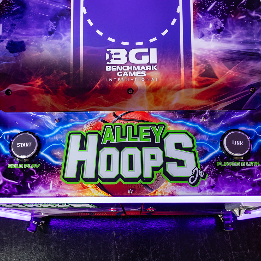 Alley Hoops Junior buttons view 