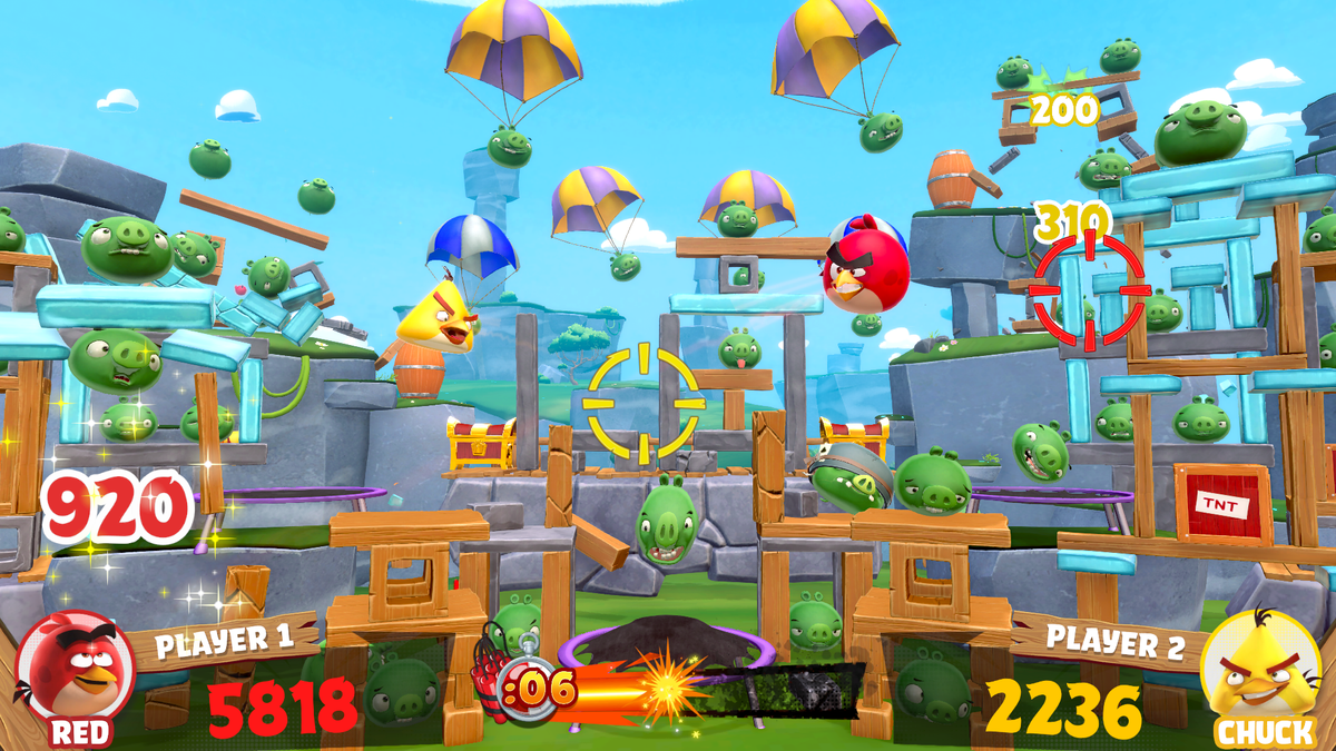 Angry Birds Boom! Arcade Machine – 2 Player Video Redemption Game | 65&quot; HD Display | Force-Feedback Launchers | Raw Thrills, Play Mechanix &amp; Rovio | Ticket-Winning Chaos.