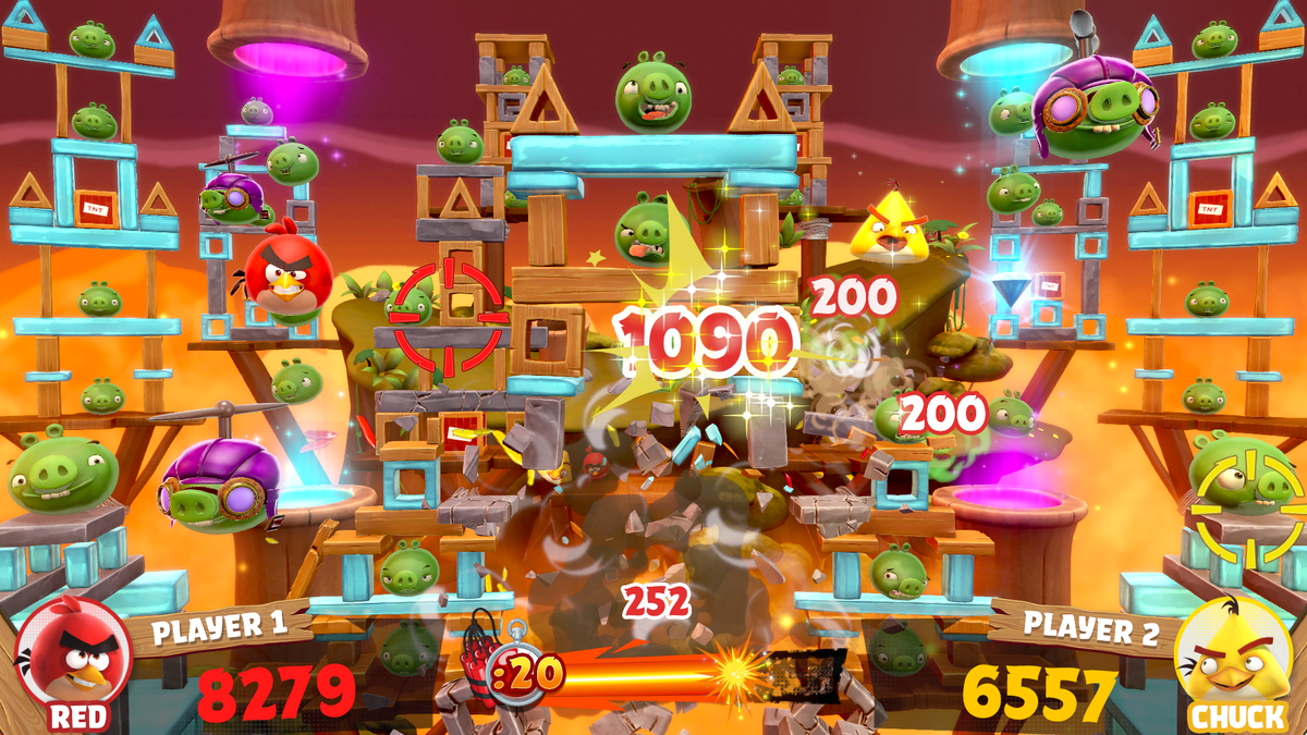 Angry Birds Boom! Arcade Machine – 2 Player Video Redemption Game | 65&quot; HD Display | Force-Feedback Launchers | Raw Thrills, Play Mechanix &amp; Rovio | Ticket-Winning Chaos.