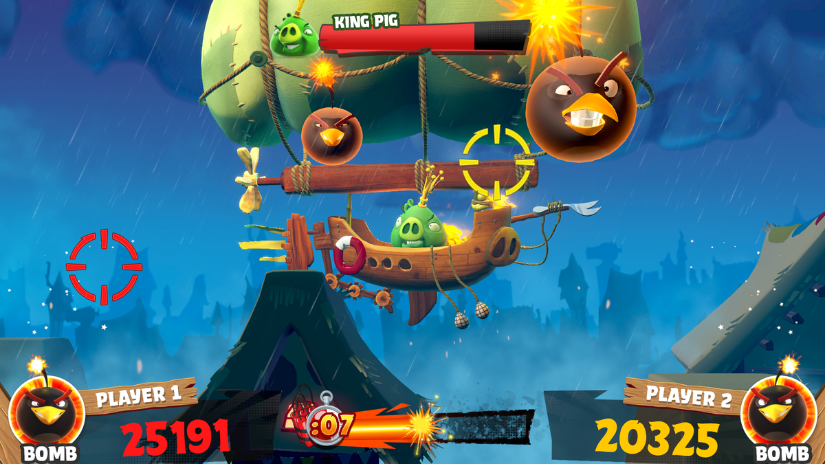Angry Birds Boom! Arcade Machine – 2 Player Video Redemption Game | 65&quot; HD Display | Force-Feedback Launchers | Raw Thrills, Play Mechanix &amp; Rovio | Ticket-Winning Chaos.