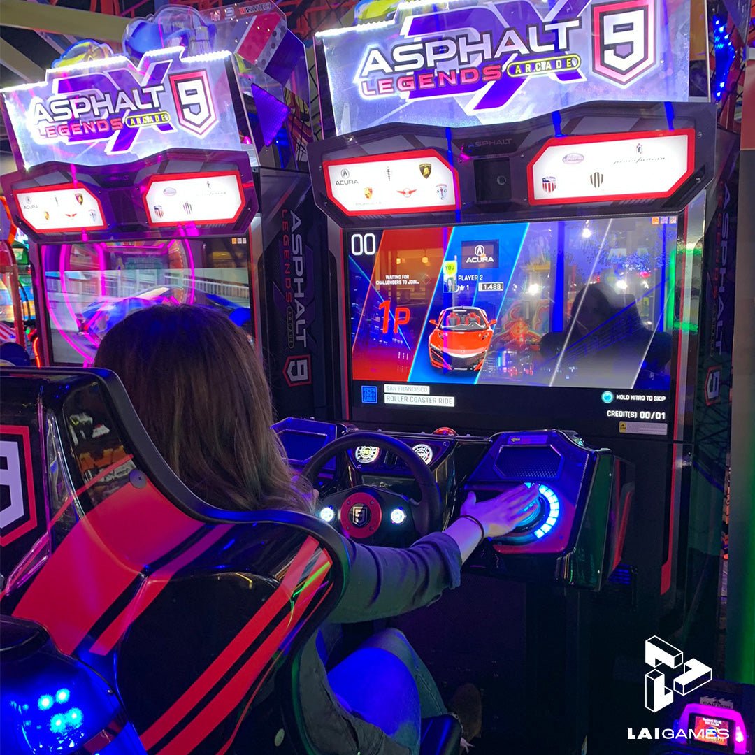 Asphalt 9 Legends Arcade - Racing Simulator | Supercar Experience | Multiplayer Arcade Game by Lai Games - Video Game Arcade