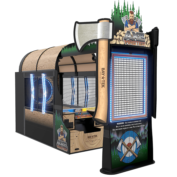 Axe Master Arcade Machine side view