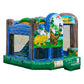 Dino World 14' Bounce House & Slide Combo by Ninja Jump