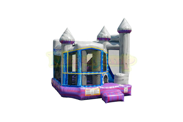 Purple Crush 16' Module Castle by Ninja Jump