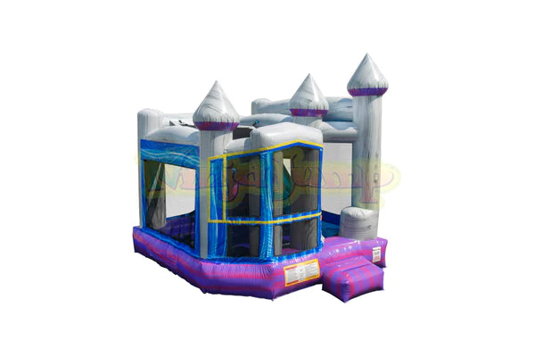 Purple Crush 16' Module Castle by Ninja Jump