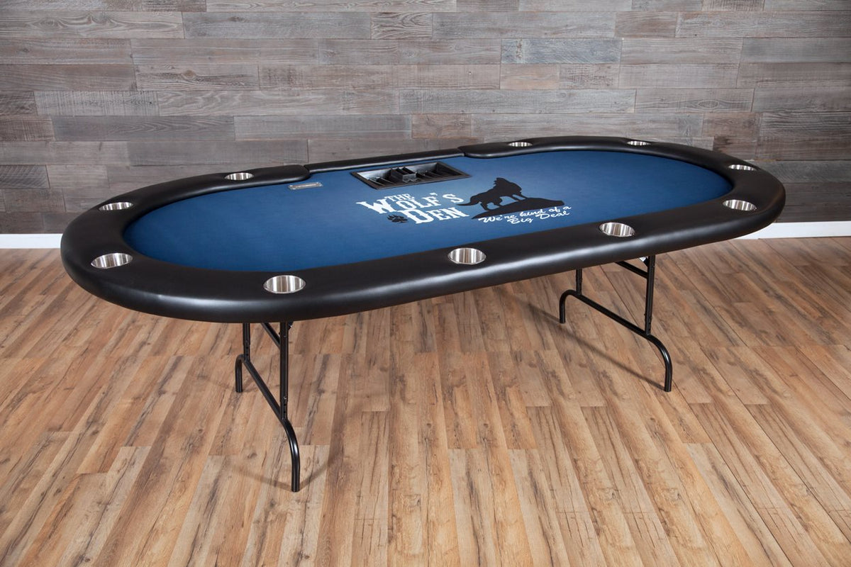 BBO Aces Pro Poker Table with premium oval design