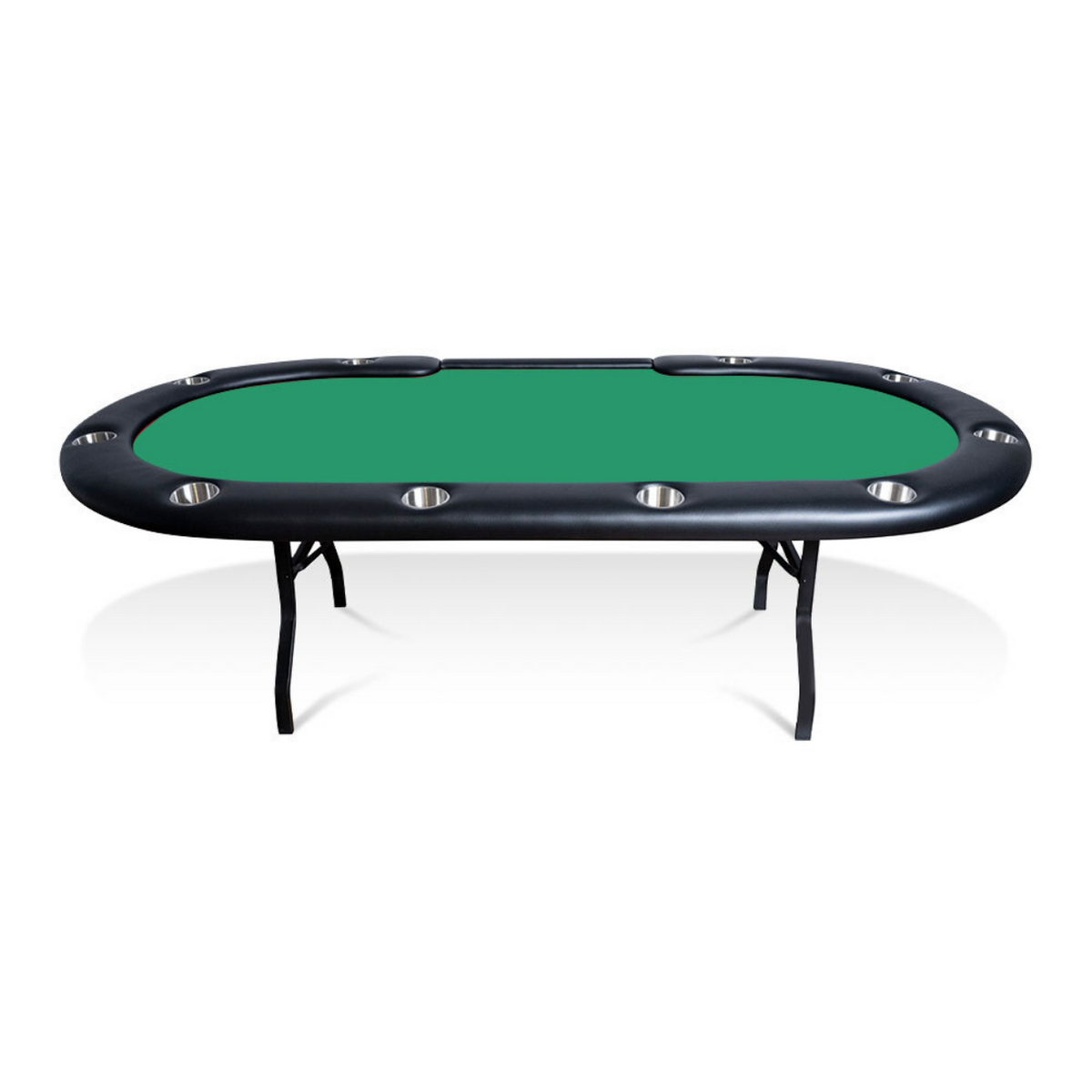 BBO Aces Pro Poker Table with premium oval design and raised rail