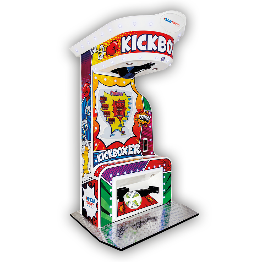 Kick-Boxer Combo Arcade side view