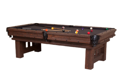 Barnwood Cheyenne Rustic Pool Table