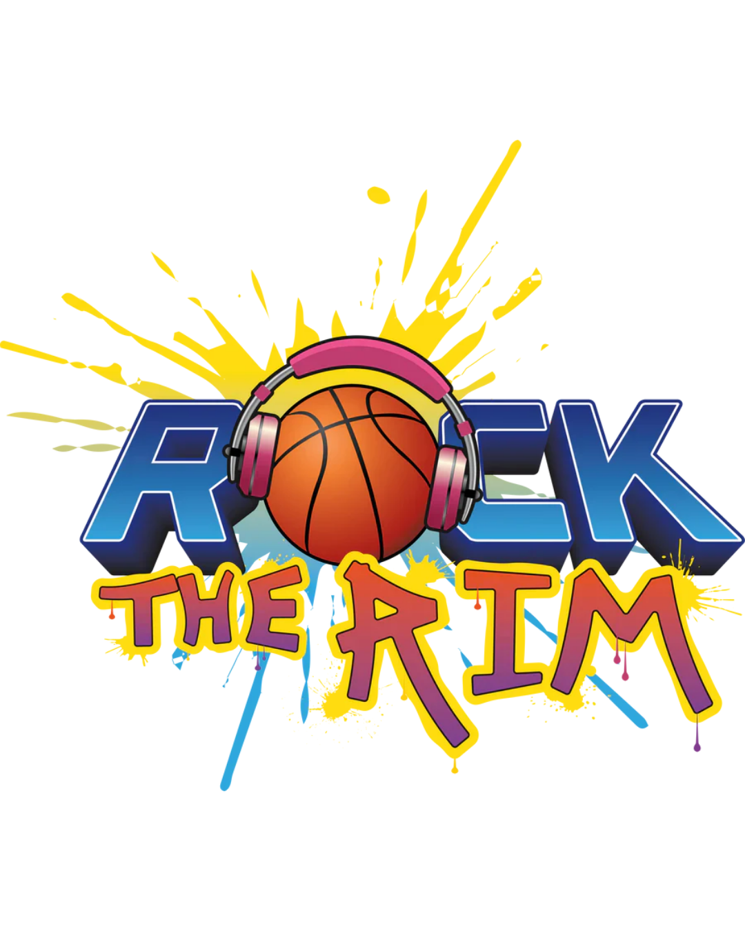 Rock the Rim next-gen basketball arcade machine with LED hoop lighting, interactive sensors, and dynamic scoring display