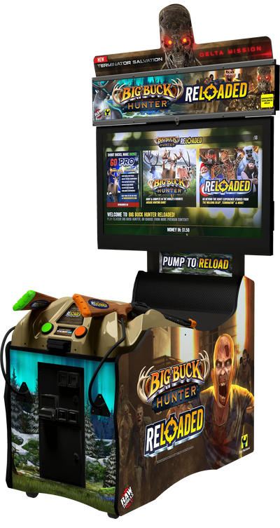 Big Buck Hunter Reloaded Panorama Arcade Machine