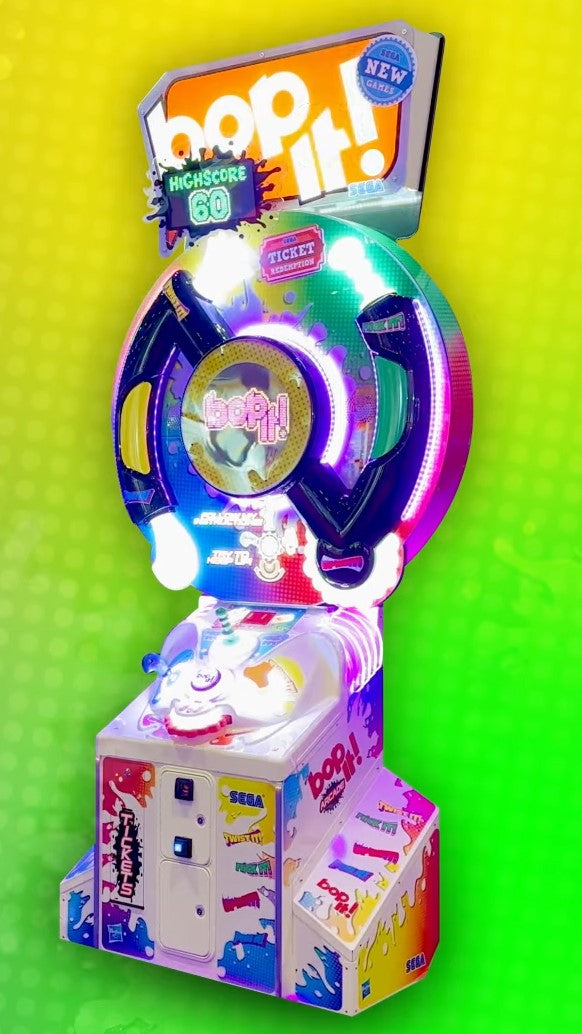 BOP IT! Arcade – Skill-Based Redemption Game by Sega &amp; Hasbro